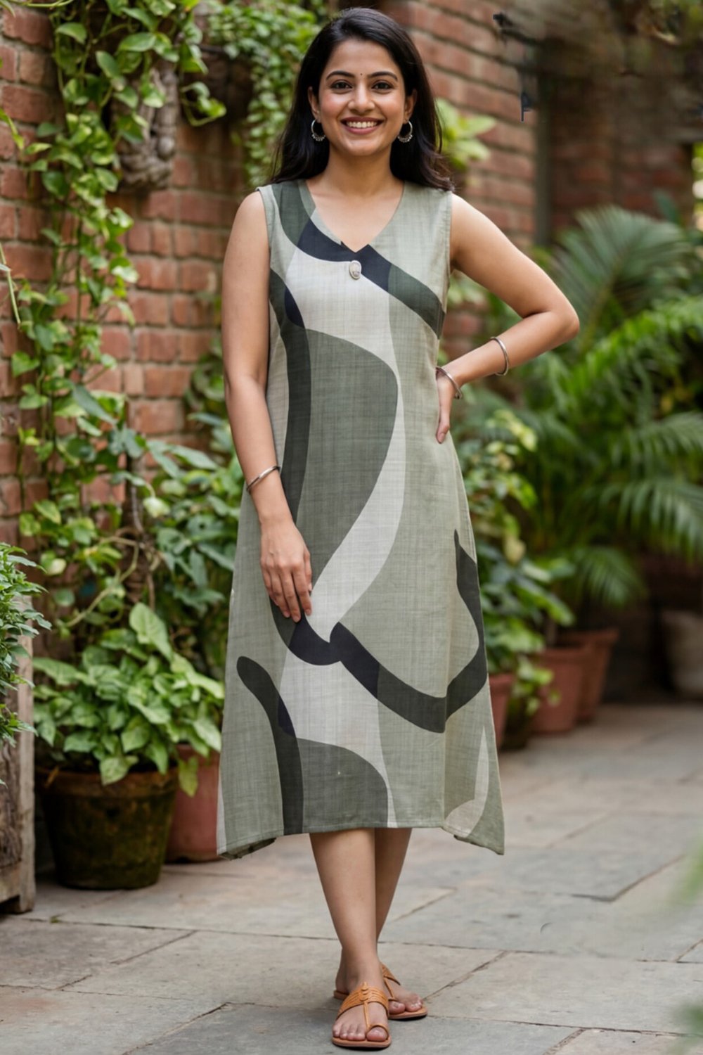 western-one-piece-midi-style-sleeveless-dress-sleeveless-avilable-7