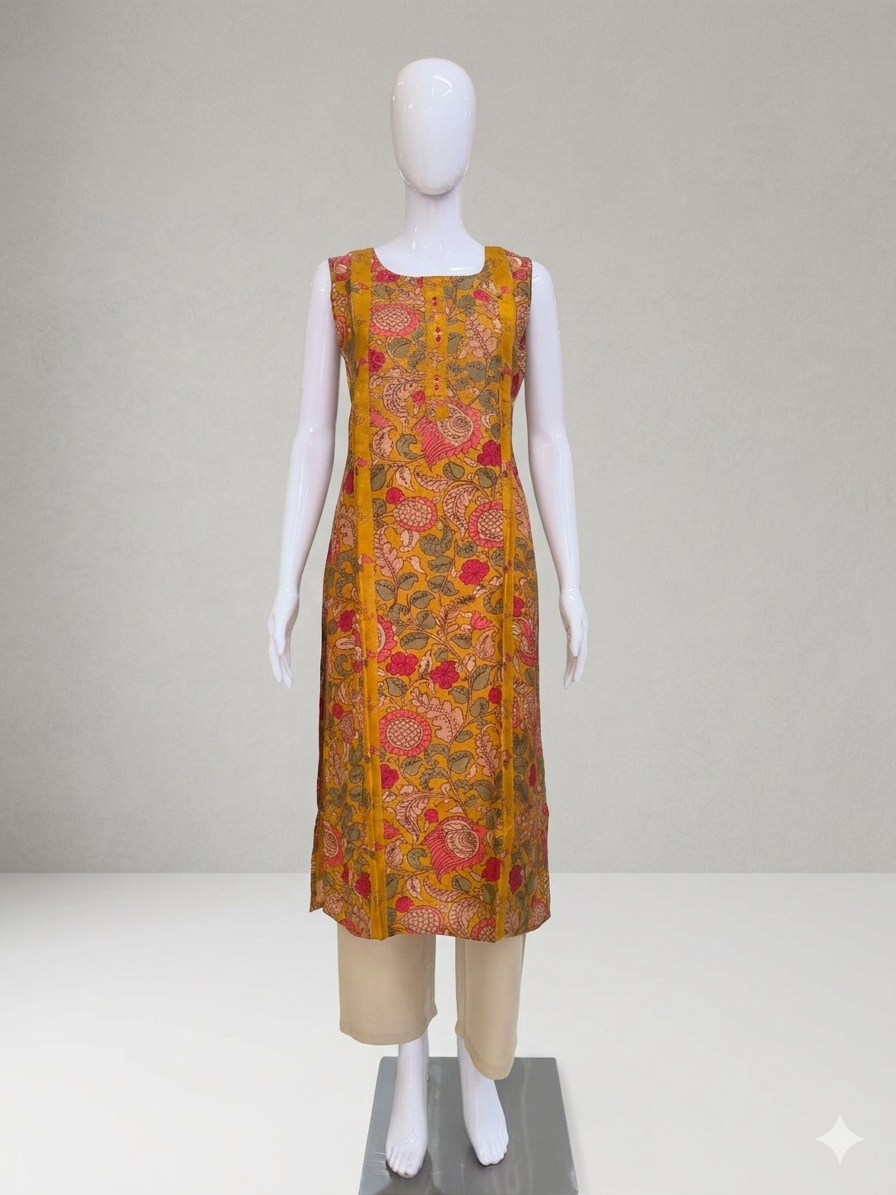 yellow-designer-kurti