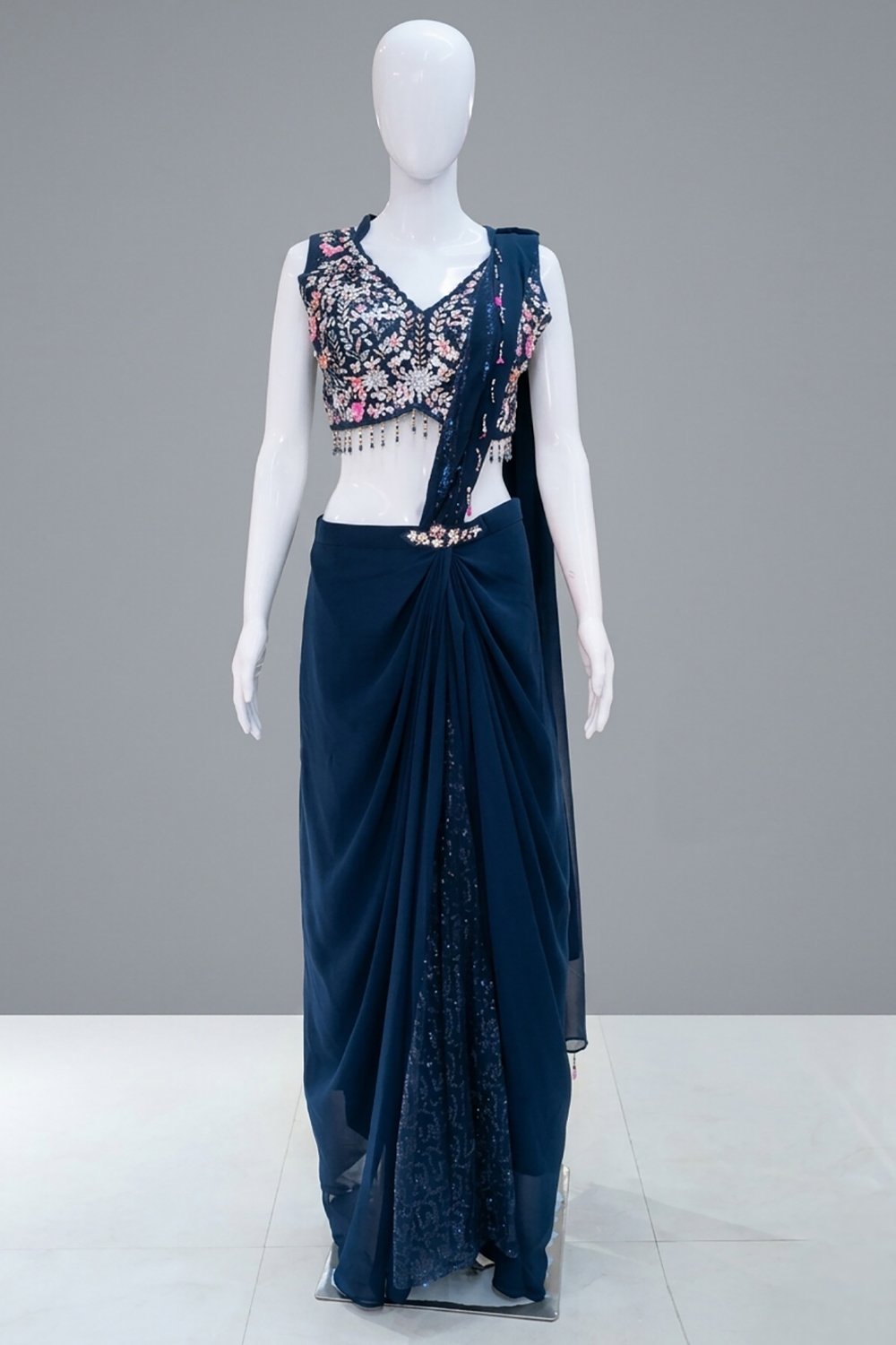 blue-ready-to-wear-saree