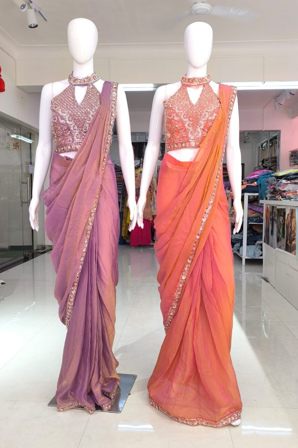 halter-neckline-designer-ready-to-wear-saree_orange_peach