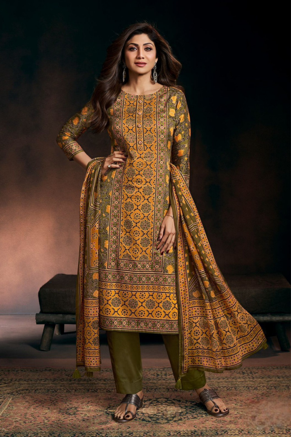 yellow-cotton-suit-set