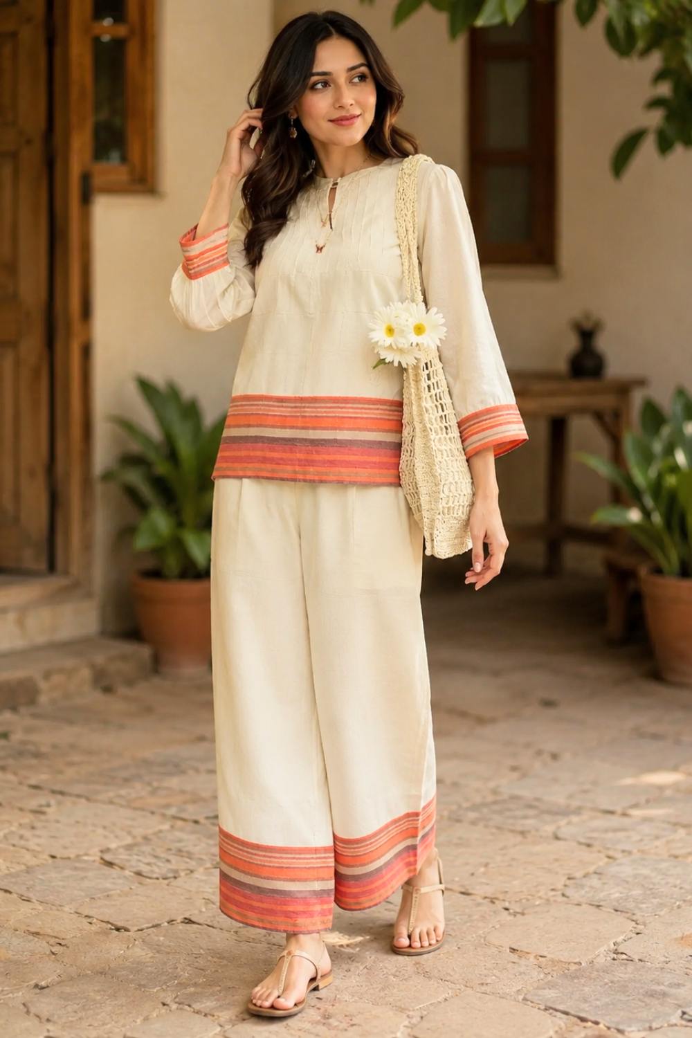 cream-color-stylish-cotton-co-ord-set